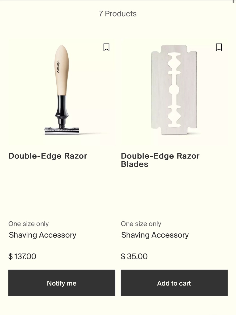 Aesop Double-Edge Razor - Picture 2 of 8